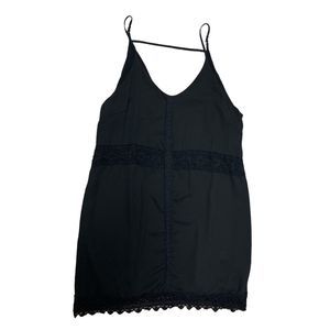 ASTR The Label, Black Sheer Mini Dress, Large, Used